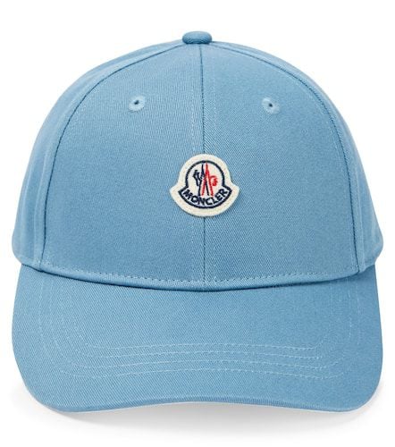 Baseballcap aus Baumwoll-Canvas - Moncler Enfant - Modalova