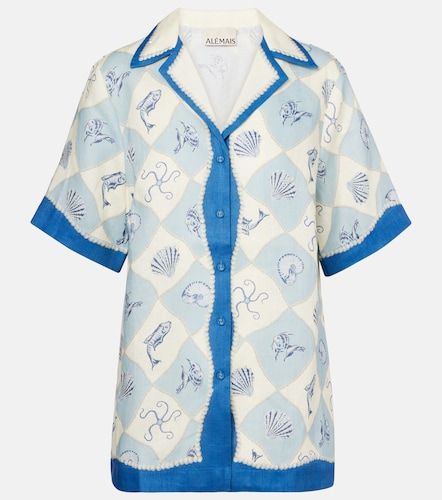 Alémais Camisa de lino estampada - Alemais - Modalova