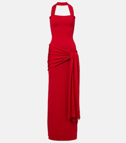 Abito lungo in maglia di seta e cotone - Aya Muse - Modalova