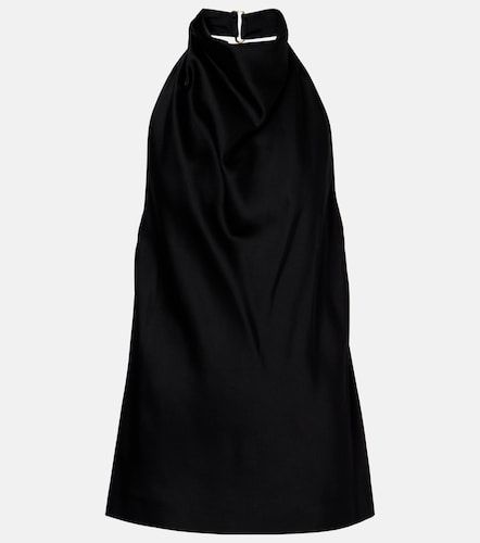 Top de satén con cuello halter - Stella McCartney - Modalova