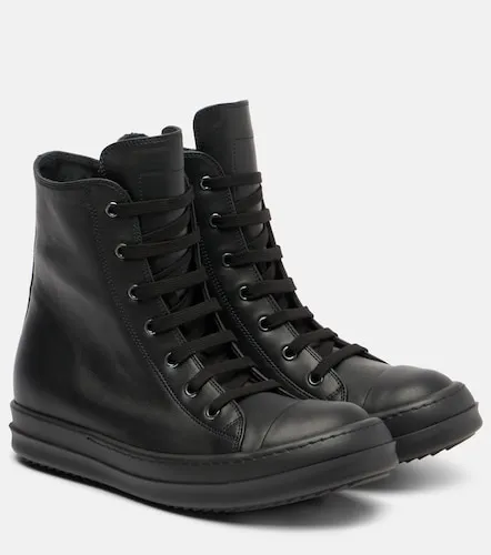 High Top Sneaks leather sneakers - Rick Owens - Modalova