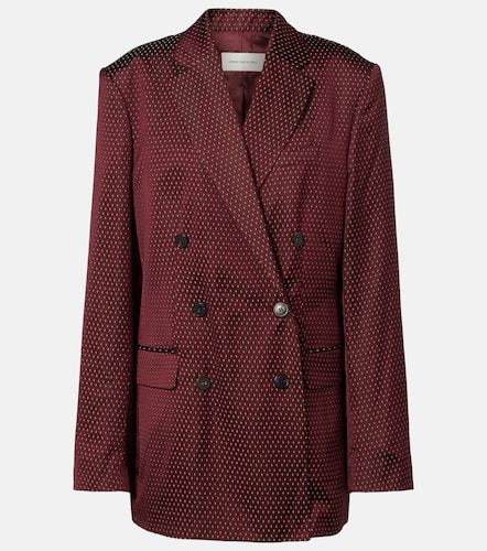 Blazer doppiopetto a pois - Dries Van Noten - Modalova