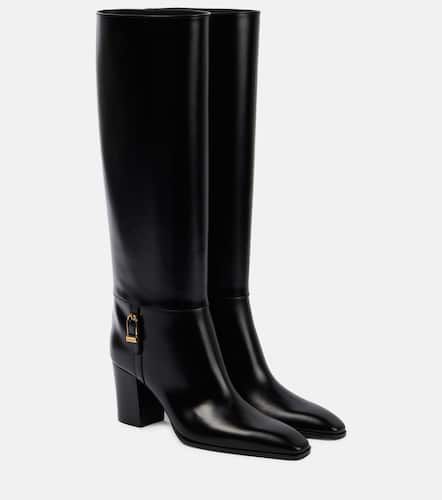 Botas altas Julia de piel - Saint Laurent - Modalova