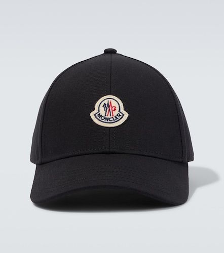 Cappello da baseball in twill di cotone con logo - Moncler - Modalova