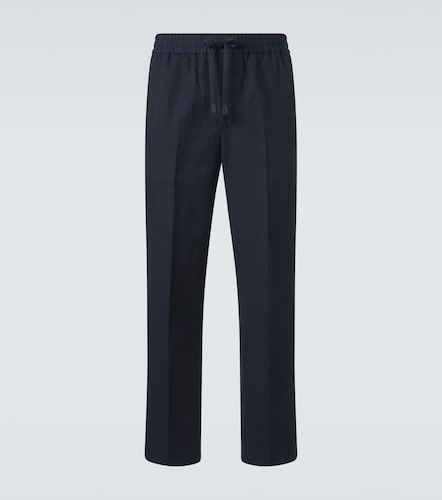 Pantaloni regular Asolo in lino e cotone - Brioni - Modalova