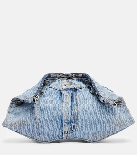Manta Small denim shoulder bag - McQueen - Modalova