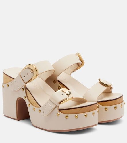 Sandali Alight platform in pelle con borchie - Zimmermann - Modalova