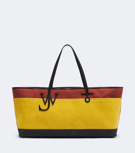 Anchor striped canvas tote bag - JW Anderson - Modalova