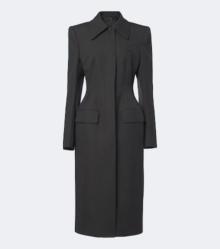 Mugler Wool coat - Mugler - Modalova