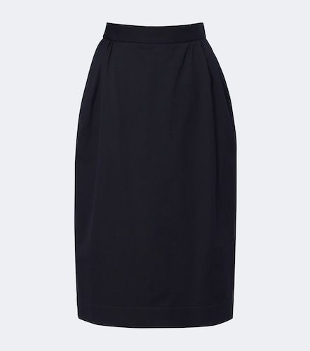 Falda midi de algodón y lana plisada - Vivienne Westwood - Modalova