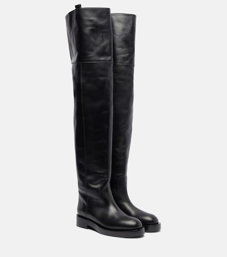 Botas mosqueteras de piel - Paris Texas - Modalova