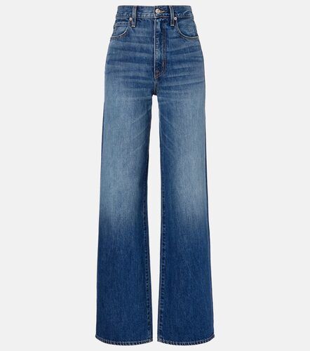 Jeans anchos Eva con efecto desgastado - SLVRLAKE - Modalova