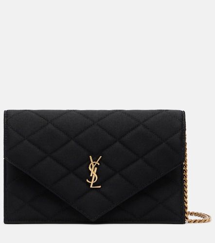 Paris Mini quilted satin shoulder bag - Saint Laurent - Modalova