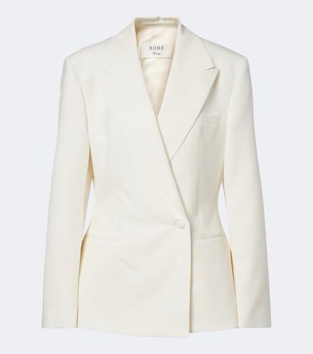 Double-breasted virgin wool blazer - Rohe - Modalova