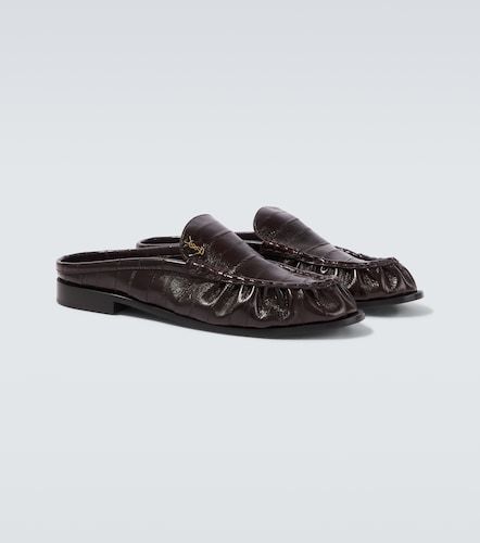 Mules Le Loafer de piel - Saint Laurent - Modalova