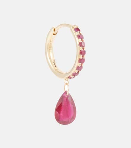 PersÃ©e Piercing 18kt single earring with ruby - Persee - Modalova