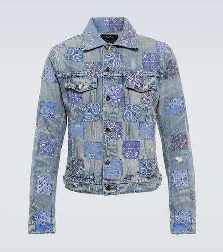 Amiri Patchwork denim jacket - Amiri - Modalova