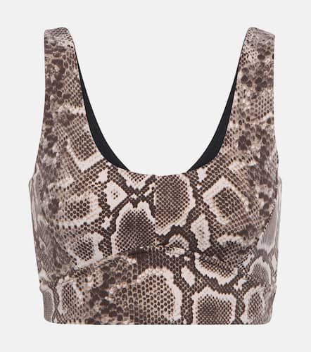 Let's Go Elsie snake-print sports bra - Varley - Modalova