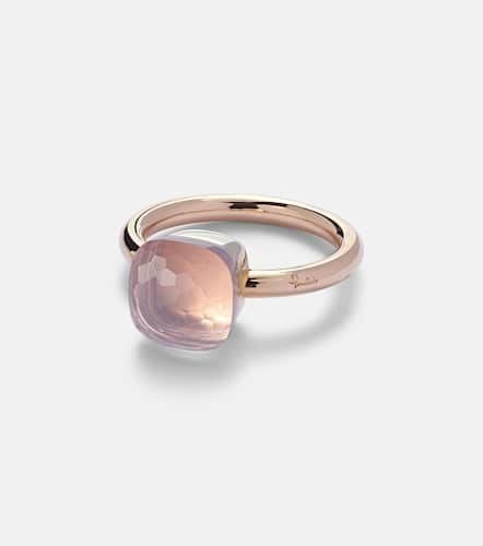 Nudo 18kt gold ring with rose quartz - Pomellato - Modalova