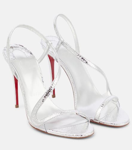 Rosalie metallic leather sandals - Christian Louboutin - Modalova