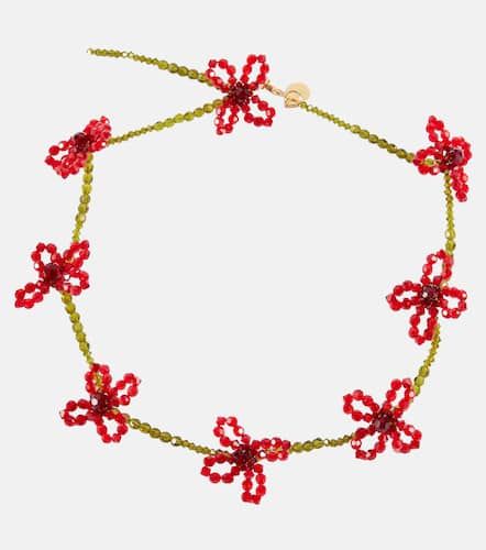 Embellished floral necklace - Simone Rocha - Modalova