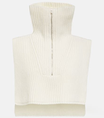 Pullover in lana con mezza zip - Joseph - Modalova