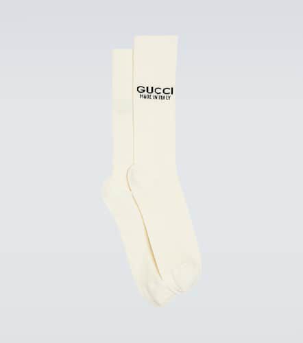 Bedruckte Socken aus Baumwolle - Gucci - Modalova