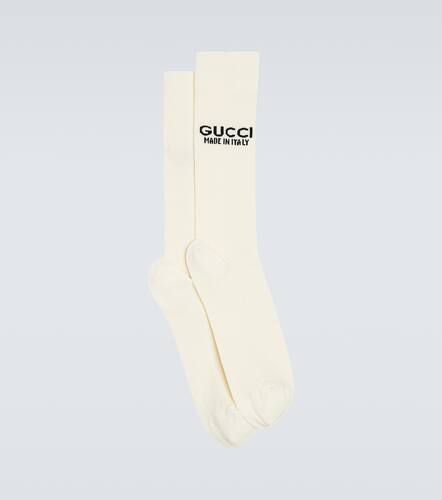 Gucci Calze in cotone con logo - Gucci - Modalova