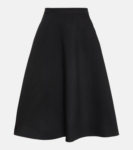 CrÃªpe Couture high-rise midi skirt - Valentino - Modalova