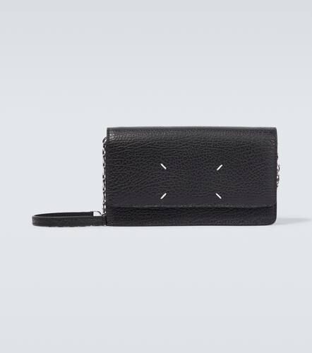 Leather wallet on chain - Maison Margiela - Modalova