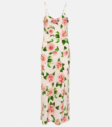 Rodarte Floral silk slip dress - Rodarte - Modalova