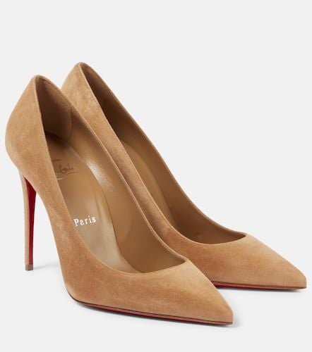 Kate 100 suede pumps - Christian Louboutin - Modalova