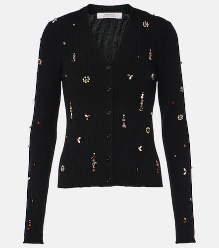 Embellished Merino embellished wool cardigan - Dorothee Schumacher - Modalova