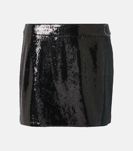 Sequined low-rise miniskirt - Dolce&Gabbana - Modalova