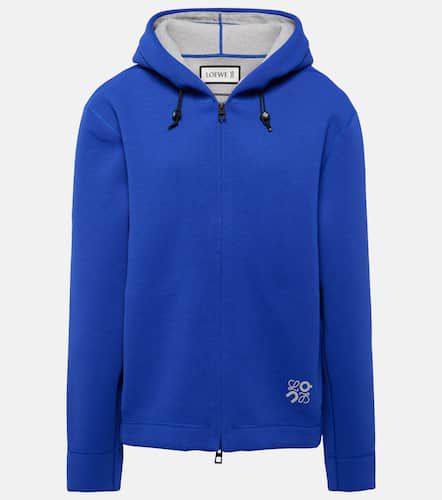 Loewe x On logo jersey hoodie - Loewe - Modalova