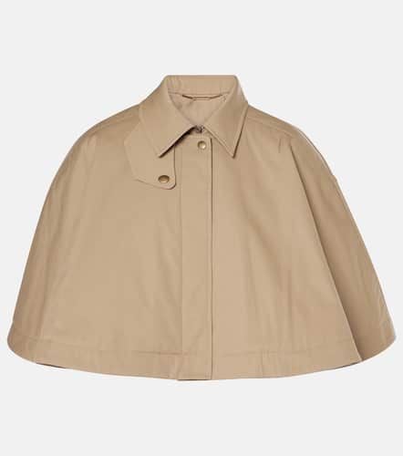 ChloÃ© Cropped cotton gabardine cape - Chloe - Modalova