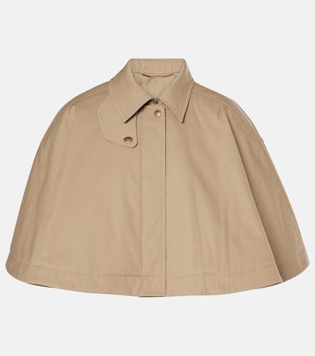 Chloé Mantella cropped in gabardine di cotone - Chloe - Modalova