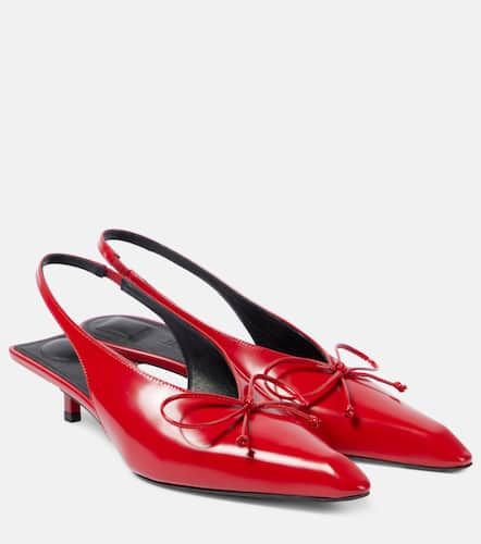 Low Cubisto leather slingback pumps - Jacquemus - Modalova