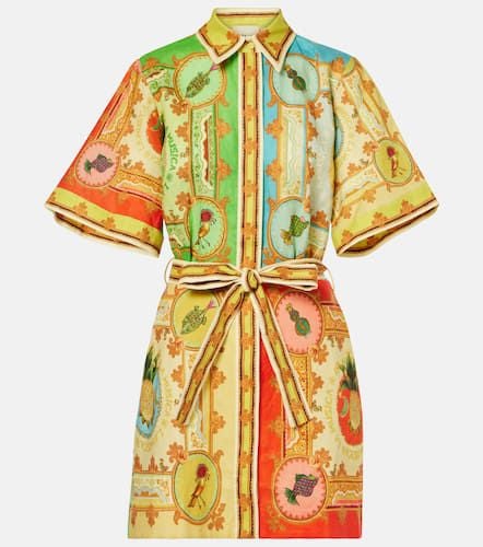 AlÃ©mais La Musica printed linen shirt dress - Alemais - Modalova