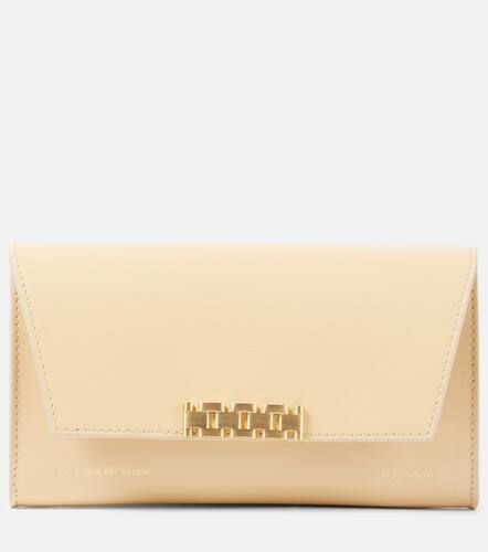 Leather wallet on chain - Victoria Beckham - Modalova