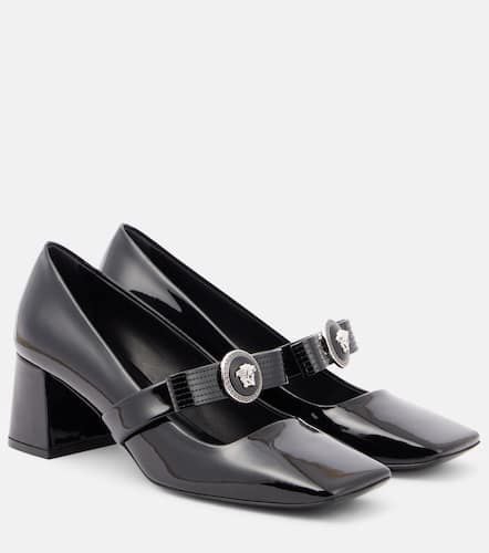 Gianni Ribbon 55 leather pumps - Versace - Modalova