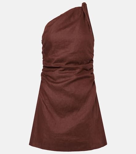 Marga one-shoulder linen minidress - Faithfull - Modalova