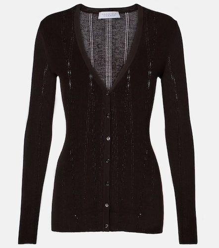 Lillian rib-knitted wool cardigan - Gabriela Hearst - Modalova