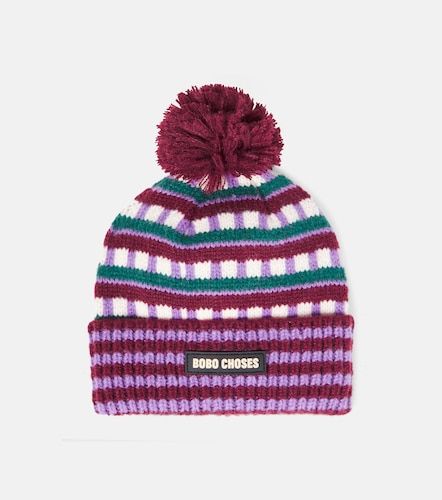Gorro de jacquard con logo - Bobo Choses - Modalova