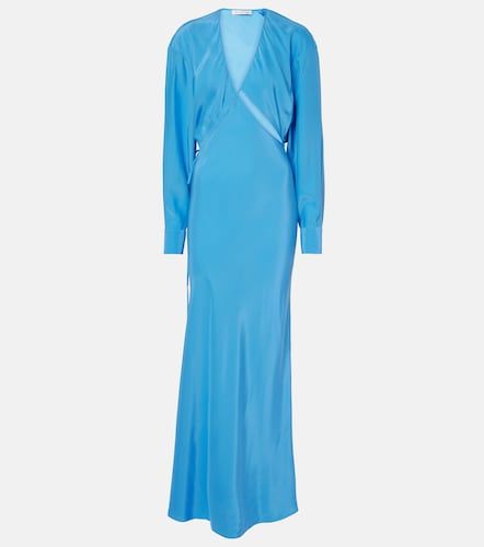 Vestido largo de seda con aberturas - Christopher Esber - Modalova