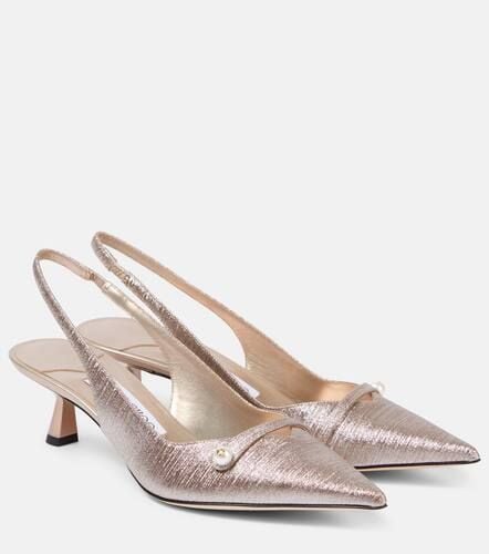 Amita 45 glitter slingback pumps - Jimmy Choo - Modalova