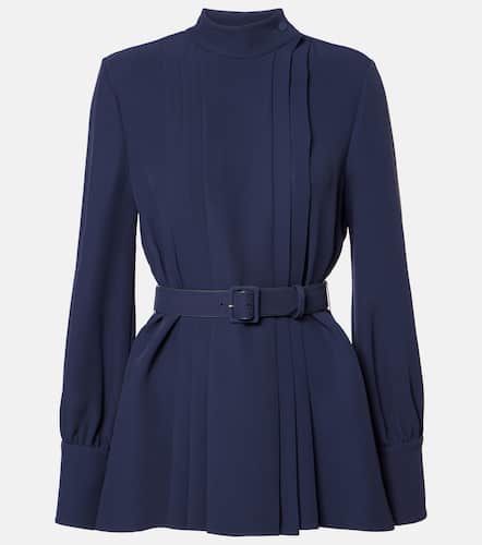 Cady Couture pleated belted blouse - Valentino - Modalova