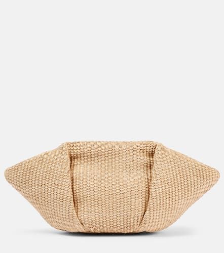 Clutch Fold-Over Small de rafia - Brunello Cucinelli - Modalova