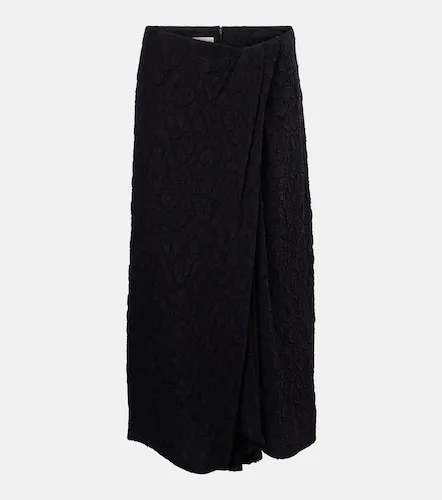 Dries Van Noten Gathered midi skirt - Dries Van Noten - Modalova