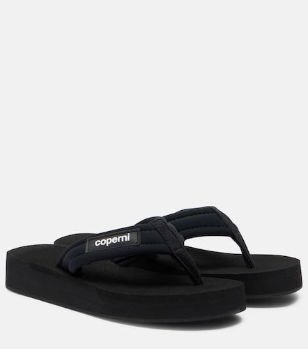 Sandalias con plataforma y logo - Coperni - Modalova